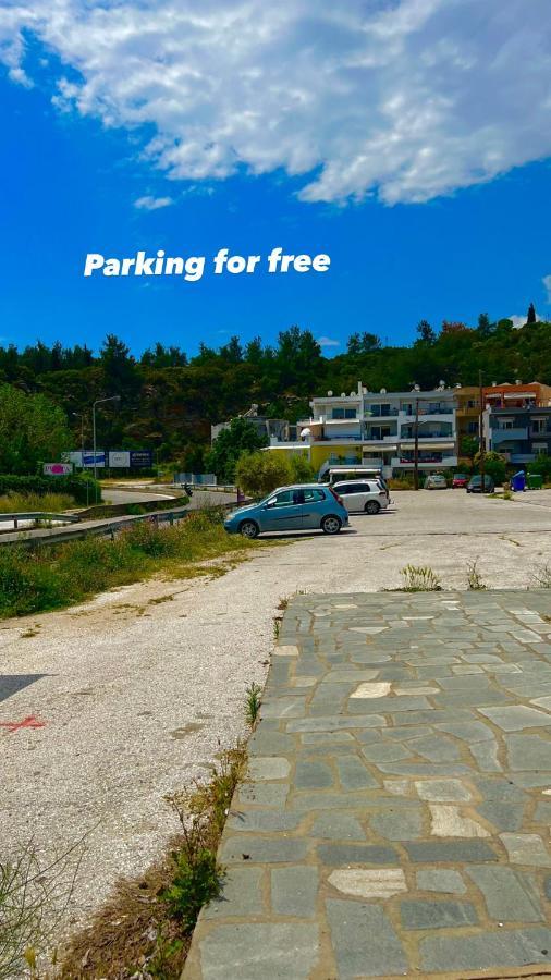 Kalamitsa Apartment By The Beach Kavala Exterior foto
